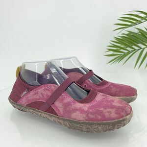Cushe Shucoon Mary Jane Shoes Women's Size 9 Pink Purple Slip On Loafers Moc